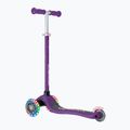 Самокат трьохколісний дитячий Globber Primo Lights dark purple 4