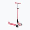 Самокат трьохколісний дитячий Globber Primo Foldable Plus Lights pastel pink