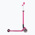 Самокат триколісний дитячий Globber Master Lights fuchsia 2