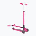 Самокат триколісний дитячий Globber Master Lights fuchsia 10