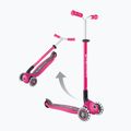 Самокат триколісний дитячий Globber Master Lights fuchsia 11