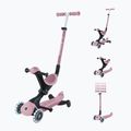 Самокат трьохколісний дитячий Globber Go.Up Deluxe Lights Ecologic 360 berry