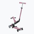 Самокат трьохколісний дитячий Globber Go.Up Deluxe Lights Ecologic 360 berry 4