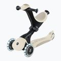 Самокат трьохколісний дитячий Globber Go.Up Deluxe Lights Ecologic 360 coconut 6