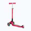 Самокат трьохколісний дитячий Globber Primo Foldable Lights red 3