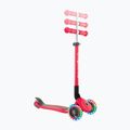 Самокат трьохколісний дитячий Globber Primo Foldable Lights red 8
