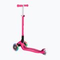 Самокат триколісний дитячий Globber Primo Foldable Lights fuchsia 3