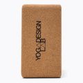 Блок для йоги  Yoga Design Lab Cork Yoga коричневий  BL-Cork-Mandala Black 4