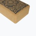 Блок для йоги  Yoga Design Lab Cork Yoga коричневий  BL-Cork-Mandala Black 10
