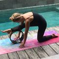 Килимок для йоги  Yoga Design Lab Combo Yoga 3,5 мм рожевий Tribeca Sand 5