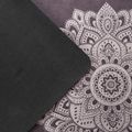 Килимок для йоги (для подорожей)  Yoga Design Lab Combo Yoga 1,5 мм чорний Mandala Black 4