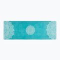 Килимок для йоги (для подорожей)  Yoga Design Lab Combo Yoga 1,5 мм синій Mandala Turquoise 2