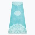 Килимок для йоги (для подорожей)  Yoga Design Lab Combo Yoga 1,5 мм синій Mandala Turquoise 5