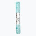Килимок для йоги (для подорожей)  Yoga Design Lab Combo Yoga 1,5 мм синій Mandala Turquoise 7