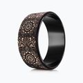 Колесо для йоги  Yoga Design Lab Wheel чорне WH-Cork-Mandala Black 2