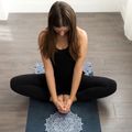 Килимок для йоги  Yoga Design Lab Combo Yoga 3,5 мм темно-синій Mandala Sapphire 5