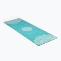 Килимок для йоги  Yoga Design Lab Combo Yoga 5,5 мм синій Mandala Turquoise