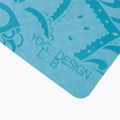 Килимок для йоги  Yoga Design Lab Flow Pure 6 мм синій Mandala Aqua 3