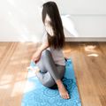 Килимок для йоги  Yoga Design Lab Flow Pure 6 мм синій Mandala Aqua 5