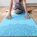 Килимок для йоги  Yoga Design Lab Flow Pure 6 мм синій Mandala Aqua 6