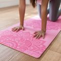 Килимок для йоги  Yoga Design Lab Flow Pure 6 мм рожевий Mandala Rose 6