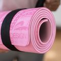 Килимок для йоги  Yoga Design Lab Flow Pure 6 мм рожевий Mandala Rose 8