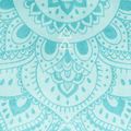 Килимок для йоги  Yoga Design Lab Curve 3,5 мм бірюзовий Mandala Turquoise 13