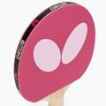 Ракетка для настільного тенісу Butterfly Logo pink 6
