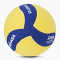 М'яч волейбольний Mikasa VS123W SL yellow/blue розмір 5 2