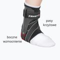 Стабілізатор гомілкостопового суглобу правого Zamst A2-DX Ankle Right чорний 7