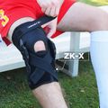 Стабілізатор колінного суглоба Zamst ZK-X чорний 681001 10