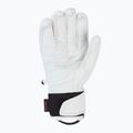 Рукавиці гірськолижні чоловічі Descente 5 Finger Leather white 2