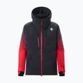 Куртка гірськолижна чоловіча Descente Hybrid Down black/ electric red