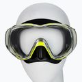 Маска для дайвінгу  TUSA Tri-Quest Fd Mask чорно-жовта M-3001