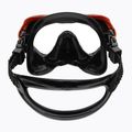 Маска для дайвінгу / підводного плавання TUSA Paragon S Mask чорно-оранжева M-1007 5