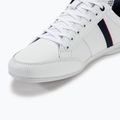 Кросівки чоловічі Lacoste 40CMA0067 white/navy/red 7
