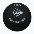 М'ячі для сквошу Dunlop Pro 2 yellow dots 3 шт. black 3
