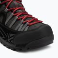 Черевики трекінгові чоловічі Karrimor Spike Mid 3 black/red 7
