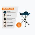 Крісло туристичне Vango Balmoral Aluminium Stool blue 2