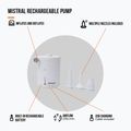 Насос електричний Vango Mistral Rechargeable white 3