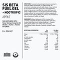 Набір енергетичних гелів Science in Sport Beta Fuel Energy + Nootropics 6 x 60 ml apple 2