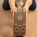 Обруч для йоги Myga Brown mandala 7
