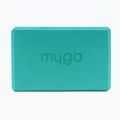 Блок для йоги Myga Foam Block turquoise