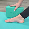 Блок для йоги Myga Foam Block turquoise 5