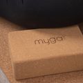 Блок для йоги Myga Cork Block brown 8