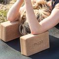 Блок для йоги Myga Cork Block brown 11