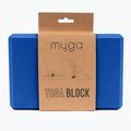 Блок для йоги Myga Foam Block do jogi navy 2