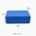 Блок для йоги Myga Foam Block do jogi navy 3