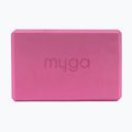 Блок для йоги Myga Foam Block pink