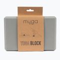 Блок для йоги Myga Foam Block do jogi grey 2